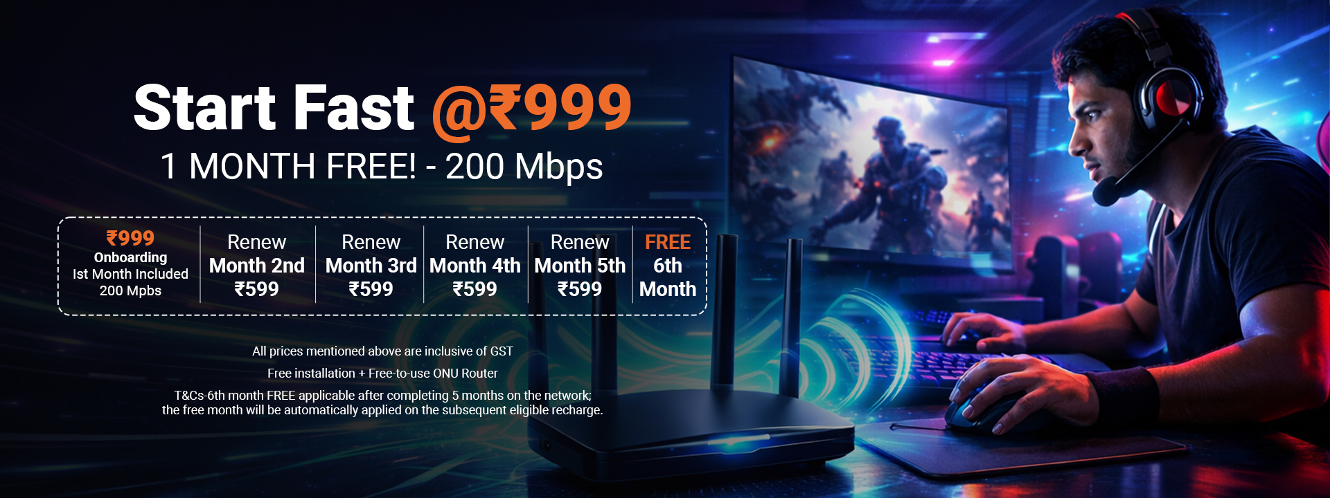 Minetworks High-Speed Fiber Broadband - Ultra Fast Internet Connection